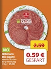 Bio Salami Angebote von Wiltmann bei famila Nordwest Wilhelmshaven für 0,59 €