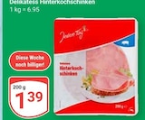Delikatess Hinterkochschinken bei GLOBUS im Forchheim Prospekt für 1,39 €