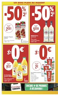 Promo Jus De Fruits dans le catalogue Casino Supermarchés du moment à la page 2
