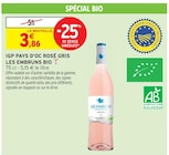 IGP Pays d'Oc Rosé Gris Bio - Les Embruns en promo chez Intermarché Hyper IGP Pays d'Oc Rosé Gris Bio - Les Embruns dans le catalogue Intermarché Hyper