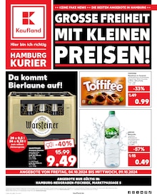 Aktueller Kaufland Prospekt "Aktuelle Angebote" Seite 1 von 60 Seiten für Hamburg