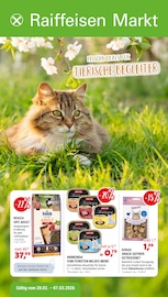Hundefutter im Raiffeisen Markt Neunkirchen Prospekt in Hennef Aktueller Raiffeisen Markt Neunkirchen Prospekt mit Hundefutter, "FRISCHE DEALS FÜR TIERISCHE BEGLEITER", Seite 1