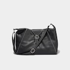 Promo Sac porté-épaule rectangulaire noir femme à 25,99 € dans le catalogue La Halle à Lanester