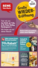 REWE Prospekt für Sankt Peter-Ording mit 30 Seiten Der aktuelle REWE Prospekt "Dein Markt" mit Seiten (Sankt Peter-Ording)