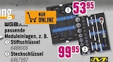 Stiftschlüssel von WGB im aktuellen Hornbach Prospekt für 53,95 €