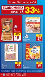 Promos Charcuterie dans le catalogue "DE BONNES FÊTES À PRIX DISCOUNT." de Aldi à la page 6