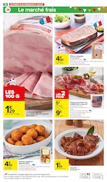 Offre Jambon cuit dans le catalogue Carrefour Market du moment à la page 14