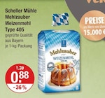 Mehlzauber Weizenmehl Type 405 Angebote von Scheller Mühle bei V-Markt München für 0,88 €
