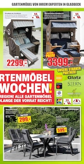 Strandkorb im aktuellen Dekor-Markt Prospekt (Bochum) Strandkorb im Dekor-Markt Prospekt "IHRE EXPERTEN FĂśR SCHĂ–NES WOHNEN IN GLADBECK" mit 10 Seiten (Bochum)