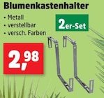 Blumenkastenhalter Angebote bei Thomas Philipps Bremerhaven für 2,98 €