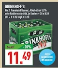 No. 1 Premium Pilsener, Alkoholfrei 0,0% oder Radler naturtrüb im Angebot bei Marktkauf in Witten No. 1 Premium Pilsener, Alkoholfrei 0,0% oder Radler naturtrüb Angebote von Brinkhoff's bei Marktkauf Witten für 11,49 €