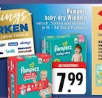 Aktuelles baby-dry Windeln Angebot bei EDEKA in Mönchengladbach ab 7,99 €