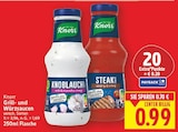 Grill- und Würzsaucen von Knorr für 0,99 € bei E center im Angebot Grill- und Würzsaucen von Knorr im aktuellen E center Prospekt