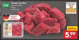 Gulasch vom Rind Angebote von EINFACH FAIR bei Netto Marken-Discount Friedrichshafen für 5,99 €