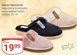 Damen-Hausschuh Angebote bei GLOBUS Leipzig für 19,99 €