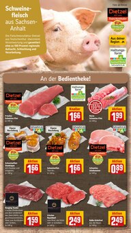 Schweinefilet im aktuellen REWE Prospekt (Leipzig) Schweinefilet im REWE Prospekt "Dein Markt" mit 33 Seiten (Leipzig)