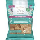 Hafer Cracker Sesam & Amaranth Mama von Mabyen für 1,95 € bei dm-drogerie markt im Angebot Hafer Cracker Sesam & Amaranth Mama von Mabyen im aktuellen dm-drogerie markt Prospekt