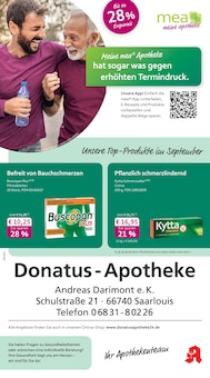 Aktueller mea - meine apotheke Prospekt "Unsere September-Angebote" für Saarlouis Aktueller mea - meine apotheke Prospekt für Saarlouis mit Seiten