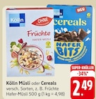 Müsli oder Cereals bei EDEKA im Ellhofen Prospekt für 2,49 €