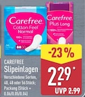 Cotton Feel Normal im ALDI Nord Prospekt Cotton Feel Normal von Carefree im aktuellen ALDI Nord Prospekt für 2,29 €