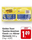 Toasties American Classic Angebote von Golden Toast bei EDEKA Fellbach für 1,49 €