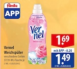 Aktuelles Vernel Weichspüler Angebot bei famila Nordost in Lübeck ab 1,49 €