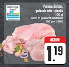 Putenschnitzel, -gulasch oder -steaks Angebote bei EDEKA Hof für 1,19 €