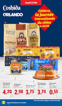 Promo Bio dans le catalogue Lidl du moment à la page 8