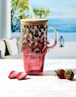 Mini mug en verre avec paille - Maxi Bazar Mini mug en verre avec paille à 5,99 € dans le catalogue Maxi Bazar