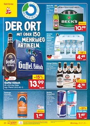 Glasflasche Angebot im aktuellen Netto Marken-Discount Prospekt auf Seite 34