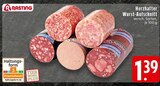 Aktuelles Herzhafter Wurst-Aufschnitt Angebot bei EDEKA in Hagen (Stadt der FernUniversität) ab 1,39 €