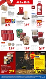 Lidl Lichterbaum im Prospekt 