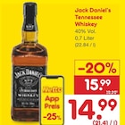 Tennessee Whiskey Angebote von Jack Daniel's bei Netto Marken-Discount Borken für 14,99 €