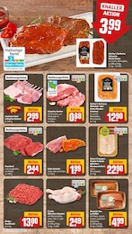 Hähnchenschenkel Angebot im aktuellen REWE Prospekt auf Seite 12