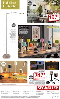 Batterie im aktuellen SegmĂĽller Prospekt (Ingolstadt) Batterie im SegmĂĽller Prospekt "LEUCHTEN SPEZIAL" mit 36 Seiten (Ingolstadt)