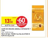 Café en grains absolu intensité 7 - L'OR dans le catalogue Intermarché