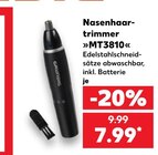 Nasenhaartrimmer im Kaufland Prospekt Nasenhaartrimmer im aktuellen Kaufland Prospekt für 7,99 €