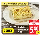Oma's Apfelschnitten Angebote bei E center Esslingen für 5,40 €