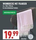 WOHNDECKE MIT FRANSEN Angebote bei Marktkauf Dülmen für 19,99 €