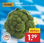 Broccoli im Netto Marken-Discount Prospekt Broccoli von HEIMAT im aktuellen Netto Marken-Discount Prospekt für 1,29 €