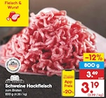 Schweine Hackfleisch bei Netto Marken-Discount im Joachimsthal Prospekt für 3,19 €