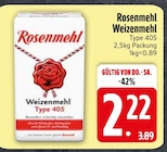 Weizenmehl Type 405 im Angebot bei EDEKA in Regensburg Weizenmehl Type 405 Angebote von Rosenmehl bei EDEKA Regensburg für 2,22 €