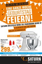 Saturn Prospekt "Aktuelle Angebote", 1 Seiten, für Paderborn, 24.10.2019 - 28.10.2019 Saturn Prospekt "Aktuelle Angebote", 1 Seiten, für Paderborn, 24.10.2019 - 28.10.2019