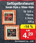 Geflügelbratwurst Sucuk-Style bei Zimmermann im Cloppenburg Prospekt für 4,29 €