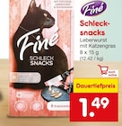 Aktuelle Wurst Angebote bei Netto Marken-Discount in Hagen (Stadt der FernUniversität) Aktuelles Schlecks-snacks Leberwurst mit Katzengras Angebot bei Netto Marken-Discount in Hagen (Stadt der FernUniversität) ab 1,49 €
