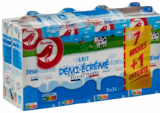 Lait Demi-Écrémé - AUCHAN en promo chez Auchan Supermarché Nanterre à 7,25 €