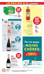 Prix et réduction Champagne dans le prospectus U Express en cours Offre Champagne dans le catalogue U Express du moment à la page 13