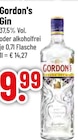 Gin im Trinkgut Prospekt Gin von Gordon's im aktuellen Trinkgut Prospekt für 9,99 €