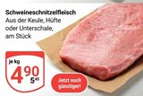 Schweineschnitzelfleisch bei GLOBUS im Prospekt "" für 4,90 €