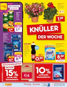 Saft im Netto Marken-Discount Prospekt "Aktuelle Angebote" mit 61 Seiten (Moers)